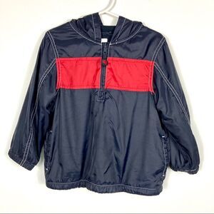 Gymboree Black and Red Hooded Jacket